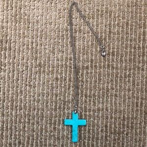 Beautiful antique cross necklace 🛐✝️💙